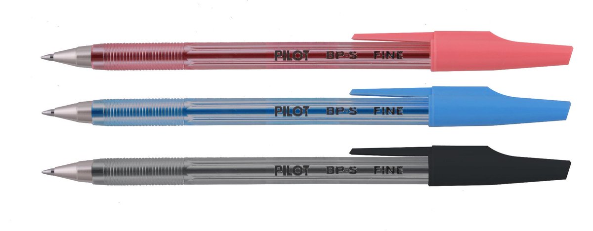 Pilot Ball Point Pen BP-S Fine Black