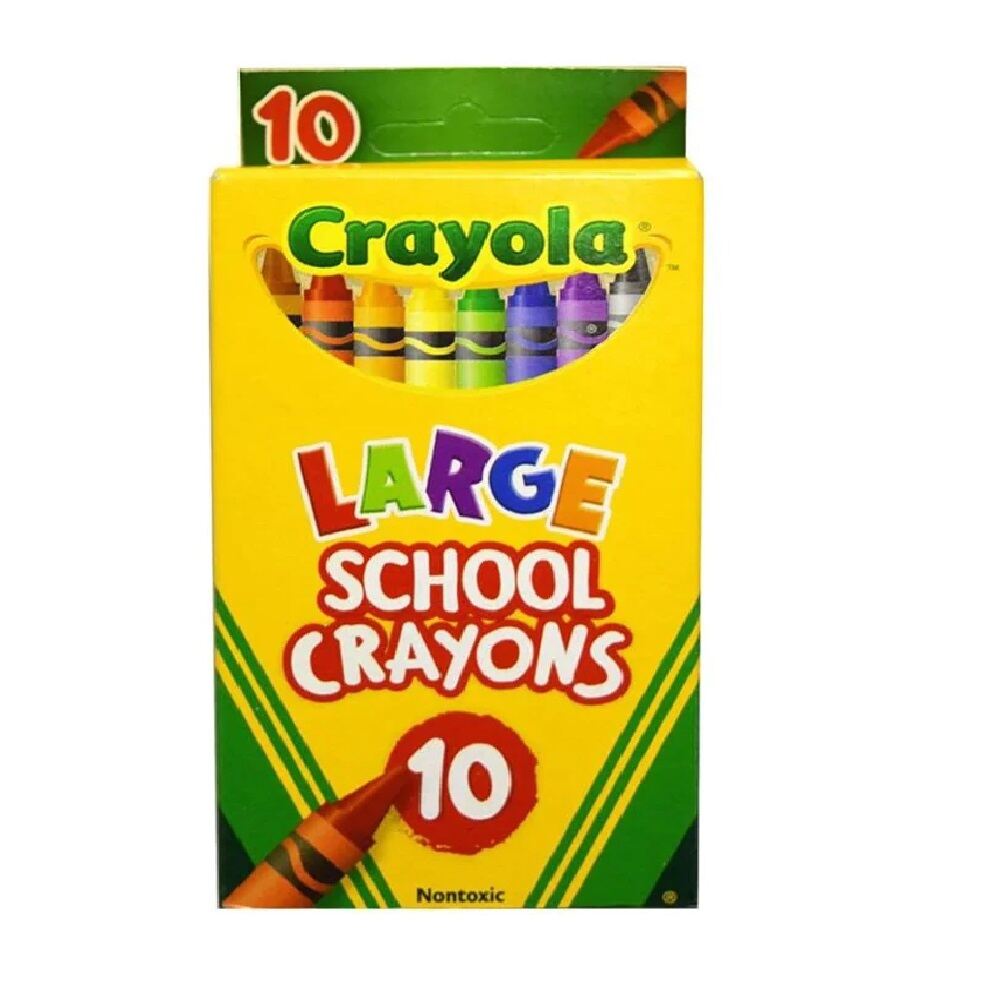 Crayola 10 Large Crayons