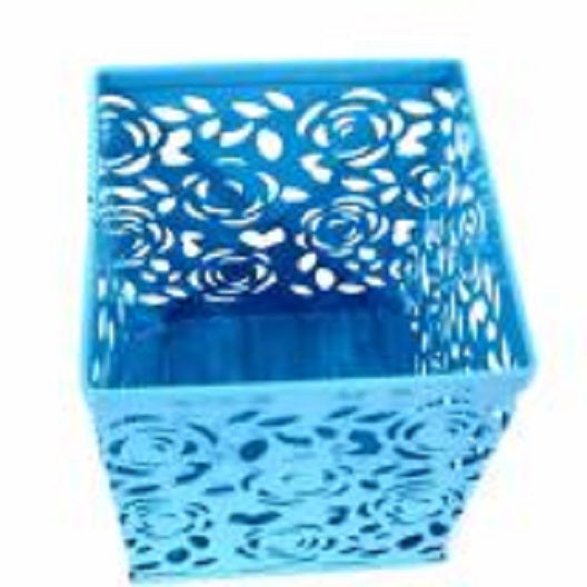 Metal Pen Stand / Pencil Stand Round or Square Random color (DGG)