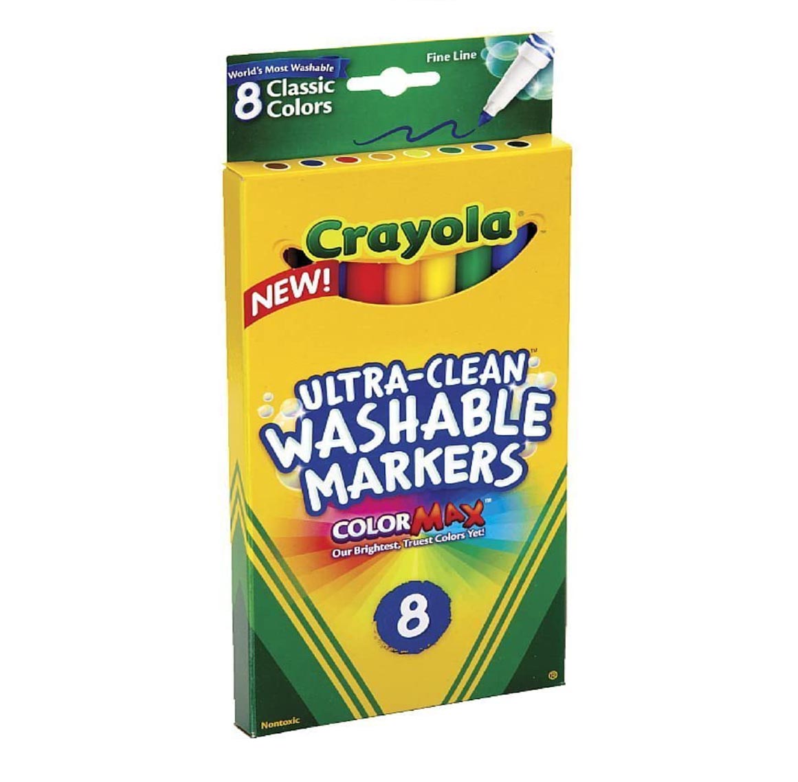 Crayola Markers 8's Color Classic Washable