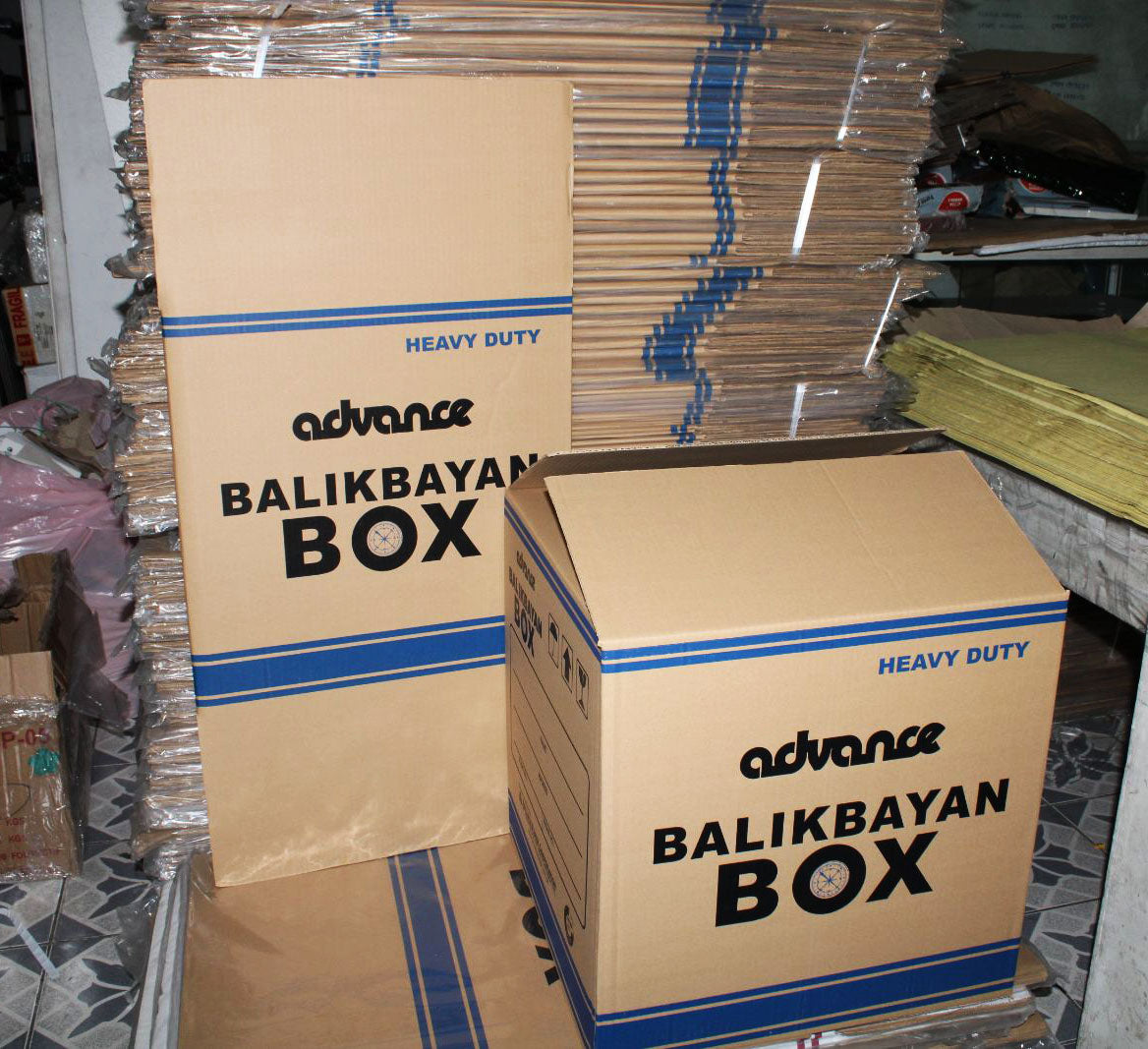 ADVANCE Heavy Duty Brown Balikbayan Box Storage Box