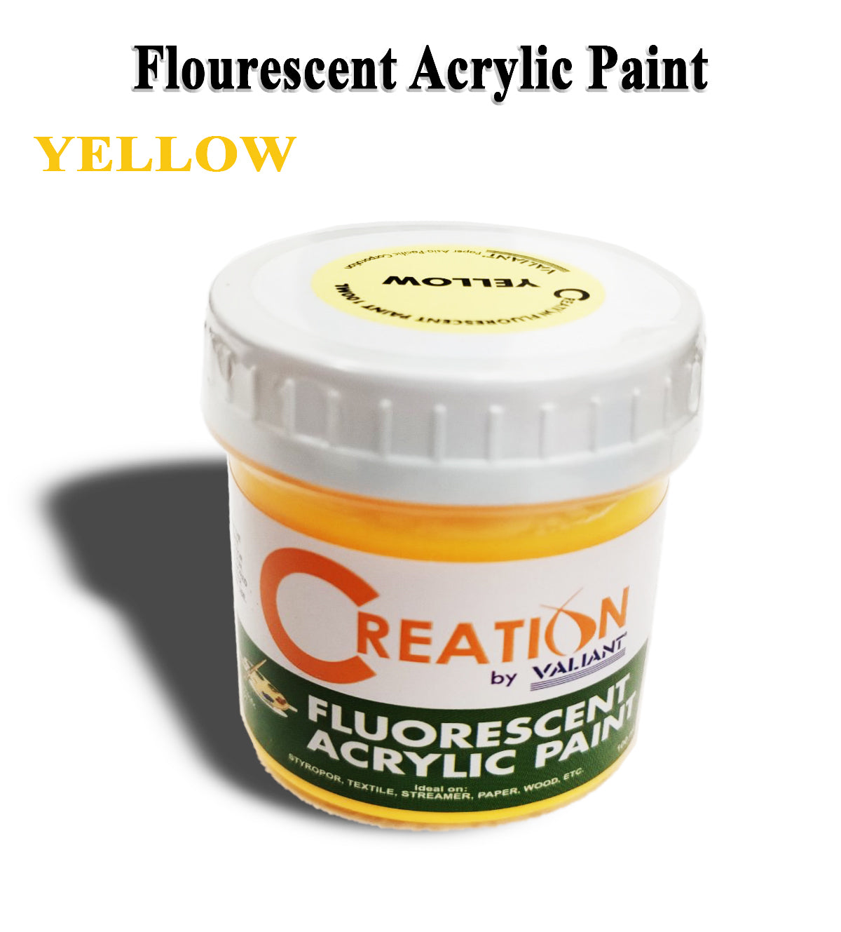 Creation Fluorescent Acrylic Paint 100ml