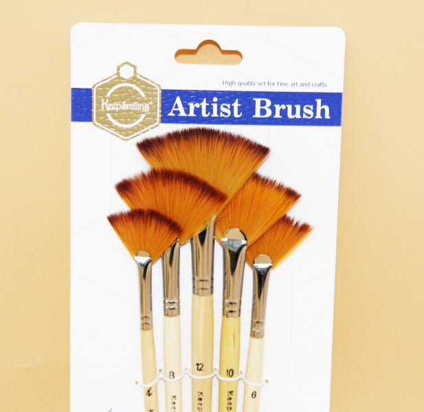 Artist Brush Set or per piece professional Fan Brush  (#8150)