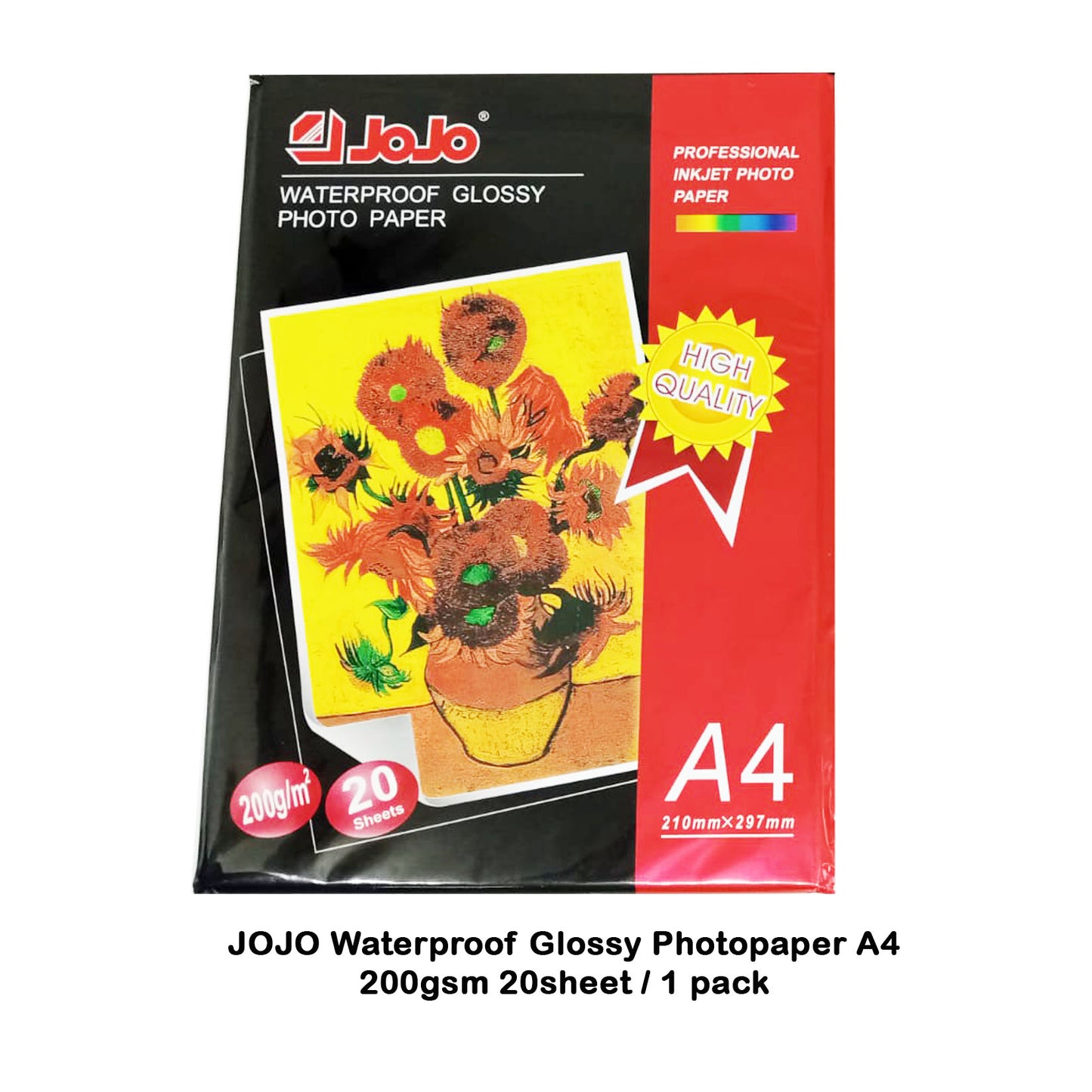 Waterproof Glossy Photo Paper size A4