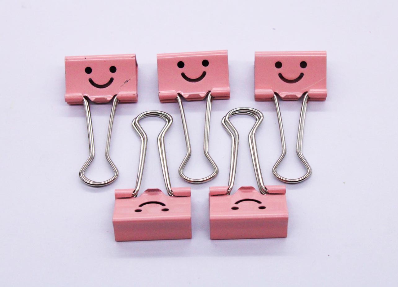 Dingli Binder clip smile design