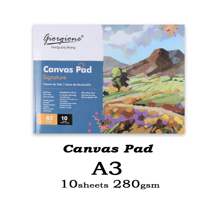 Signature Canvas Pad/Drawing Pad 10sheets / 280gsm