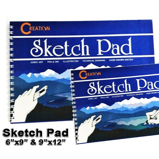 Creation Sketch Pad 30 sheets (6"x9" / 9"x12")