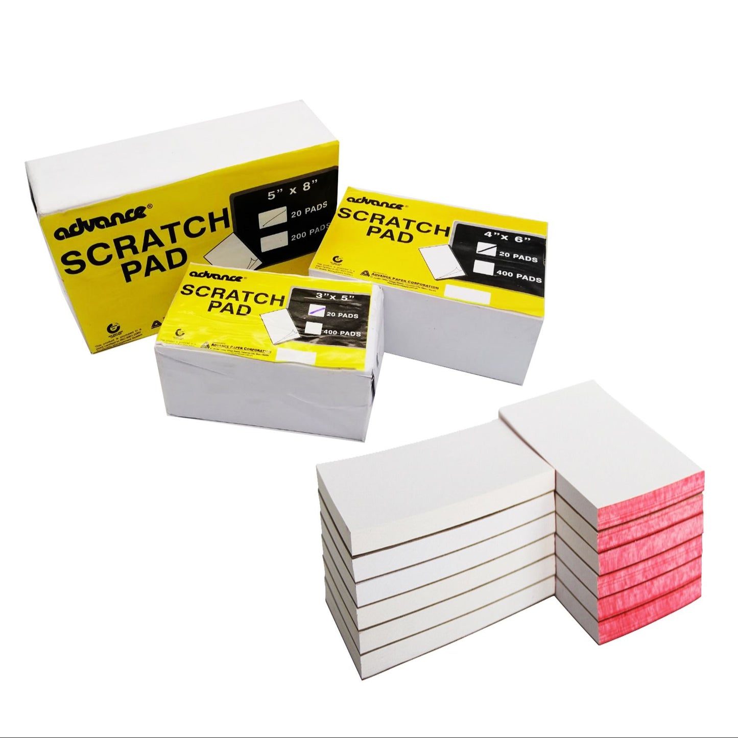 Advance Scratch Pad paper use for office 5pads and 10pads