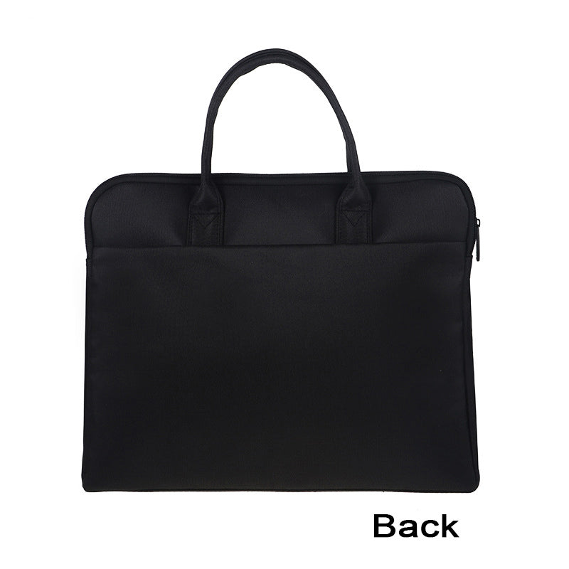 Portable Document Bag, Office Meeting Bag, Business Information Bag, Waterproof Briefcase Laptop Bag