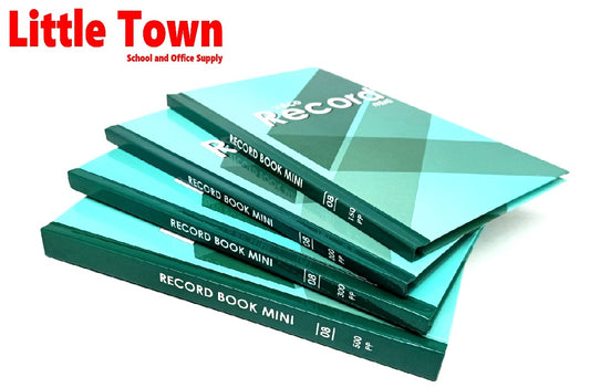 Veco Record Book Notebook Hard Cover Mini Record Book