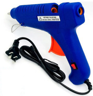 Hot Melt Glue Gun Big size100-240V 100W Blue Heavy Duty