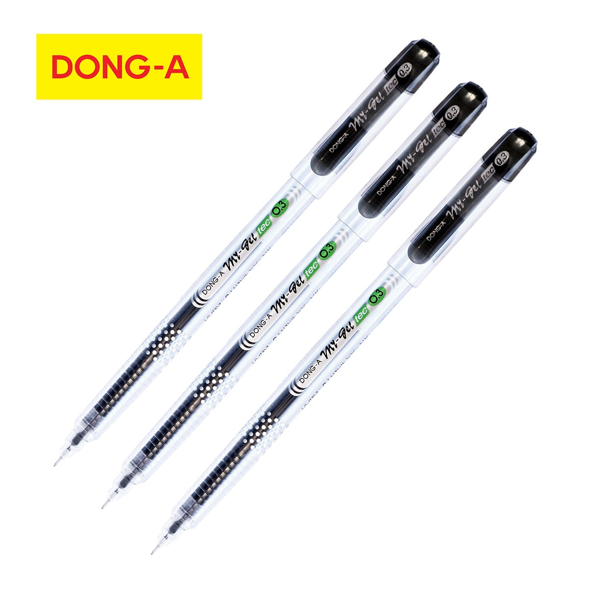 Dong-A My Gel Tec Pen Black Ink