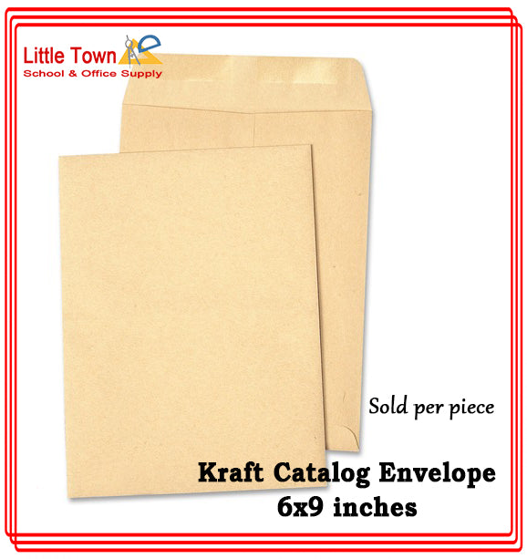 1 piece Kraft Catalog Envelope 6x9 inches