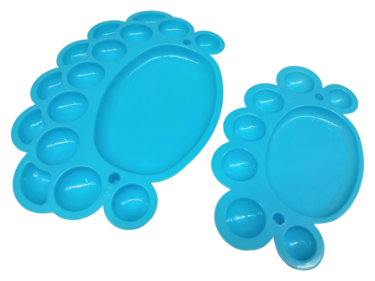 Keep Smiling Colored Durable Plastic Mixing Plate 8008L/8008S (Random Colors) (KS)