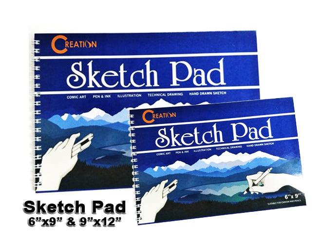 Creation Sketch Pad 30 sheets (6"x9" / 9"x12")