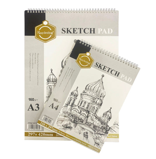 Keep Smiling Artist Sketch Pad 160g 24sheets (KS)