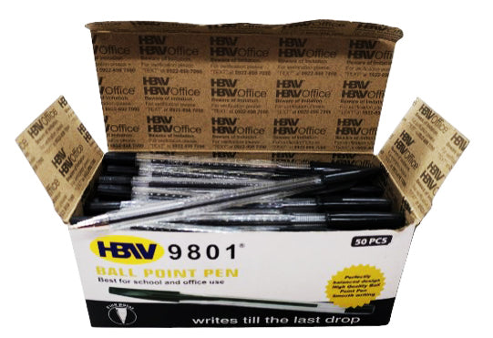 HBW 9801 Ball Point Pen Ballpen 12pcs