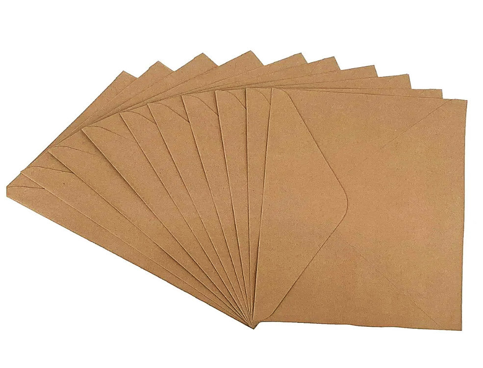 5pcs Brown Envelope short & long size