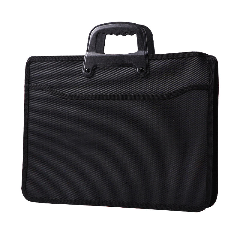 Portable Document Bag Oxford Waterproof Business Office Bag B5 (37x28cm)