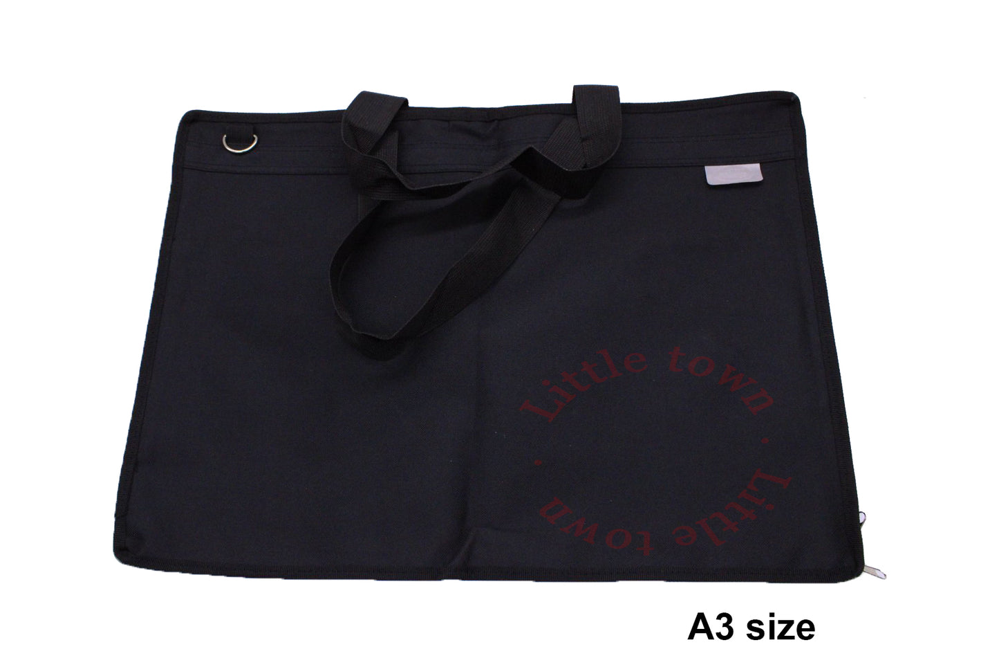 Documents Bags Portable Files folder case for Documents Filing  Arts filing (Black size A3)