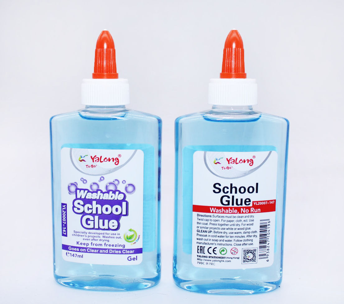 Yalong Washable School Glue 147ml Random Color (YL20007-147) 45908