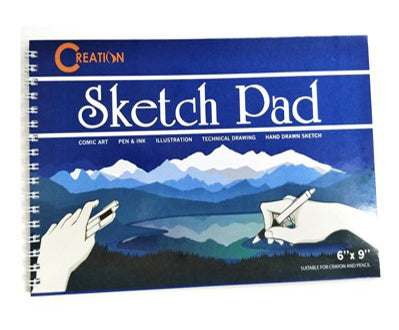 Creation Sketch Pad 30 sheets (6"x9" / 9"x12")