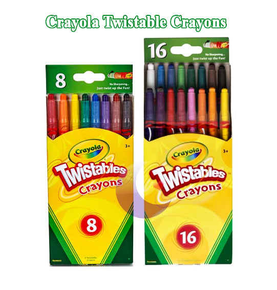 Crayola Twistable Crayons 8colors and 16colors