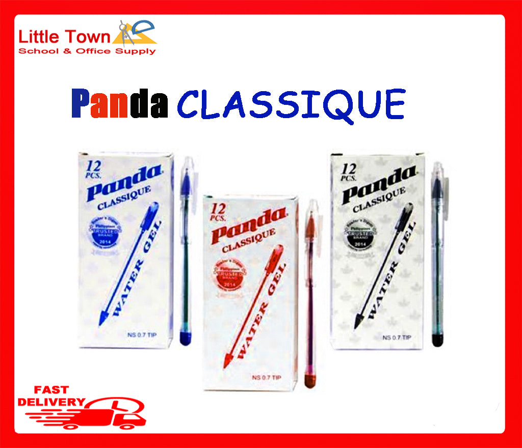 6pcs Panda Classique Ballpen 0.7 Tip Pen