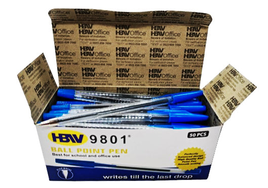 HBW 9801 Ball Point Pen Ballpen 12pcs