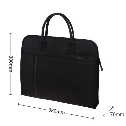 Portable Document Bag, Office Meeting Bag, Business Information Bag, Waterproof Briefcase Laptop Bag