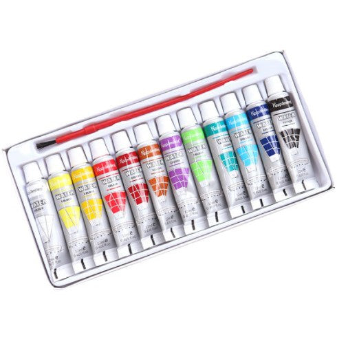 Keep Smiling Water Colors paint Set 12 Pcs Size:12x6ml / 12x12ml