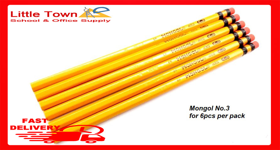 6pcs Mongol Writing Pencil Sketch Drawing pencils