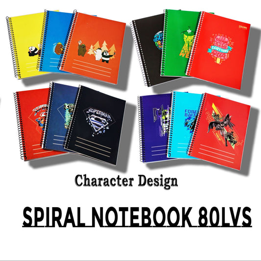 10 Pads Advance SPIRAL Notebook 80Lvs imported premium paper & Bond Quality