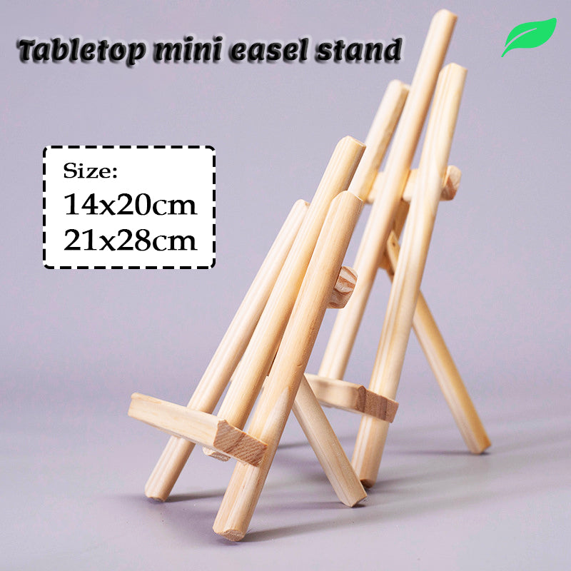 Mini Easel stand wooden use for painting board table sketch tripod small art easel