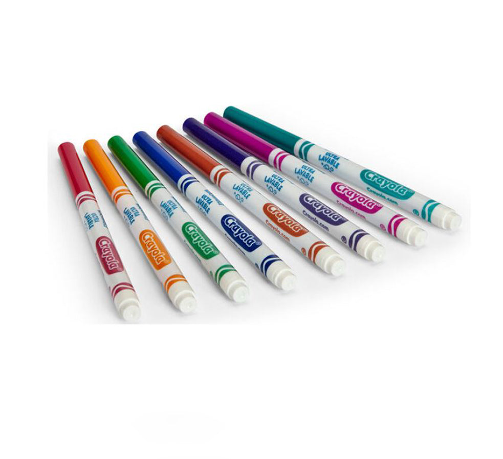 Crayola Ultra-Clean Washable Bold Color Markers 8's 47249 (58-7832)