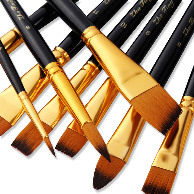 Professional Artist Brush Set Ideal for Water Colors, Oils and Acrylics