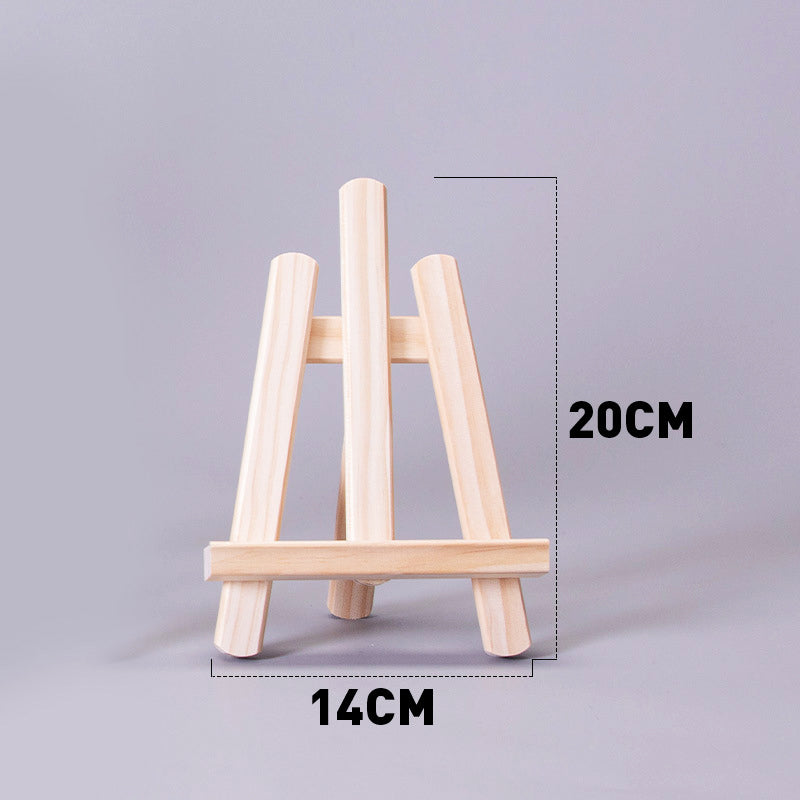 Mini Easel stand wooden use for painting board table sketch tripod small art easel