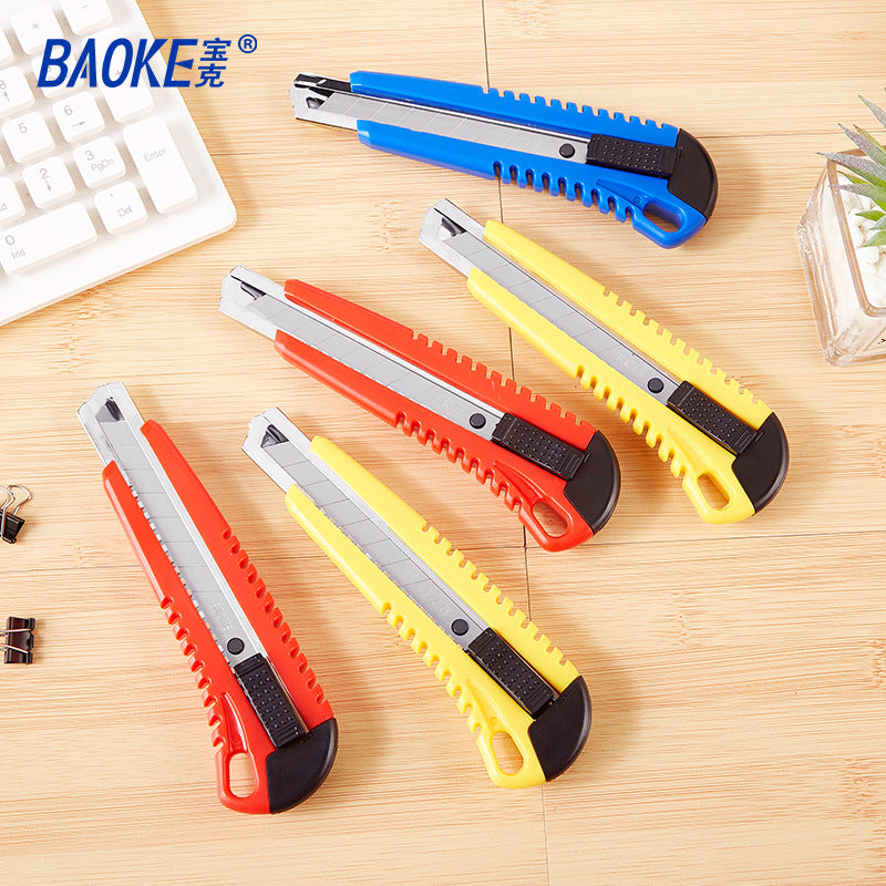 Baoke Utility Knife Large 18mm (Random Color)