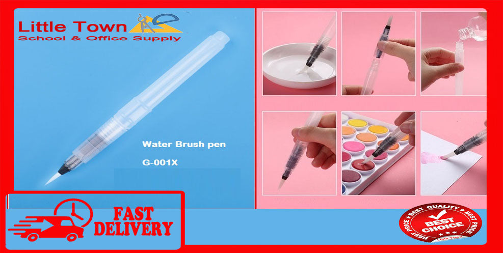 Water pen watercolor brush soft pen set initial painting material water storage brush watercolor pen