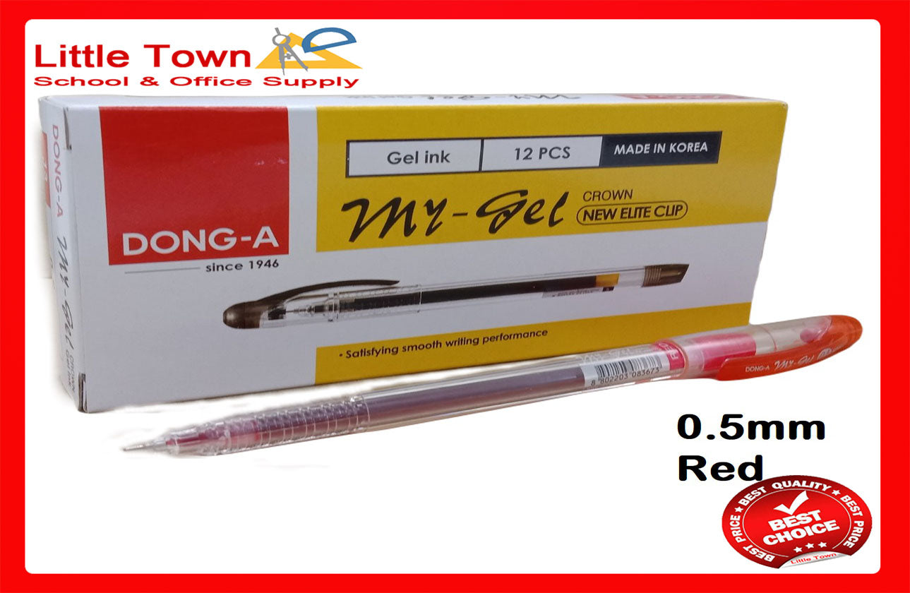 Dong-A My Gel Pen Crown New Elite Clip 0.5mm