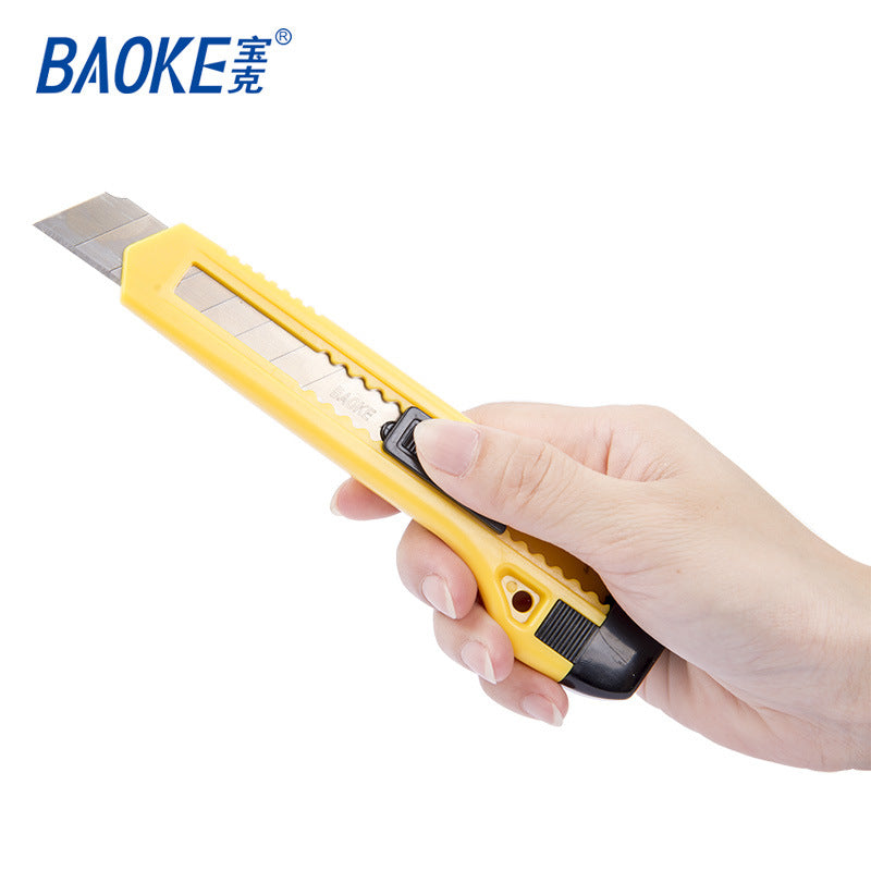 Baoke Large Utility Knife Replaceable Blade ( Random Color)