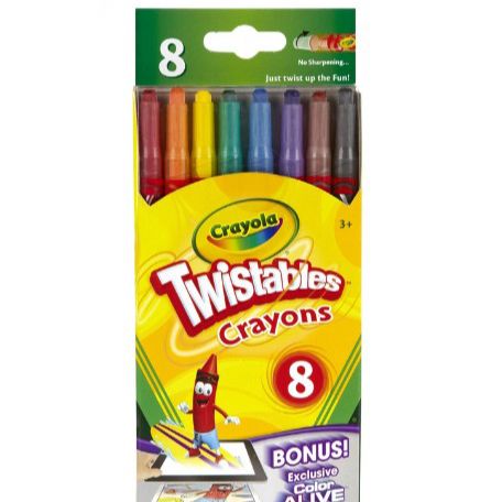 Crayola Twistable Crayons 8colors and 16colors