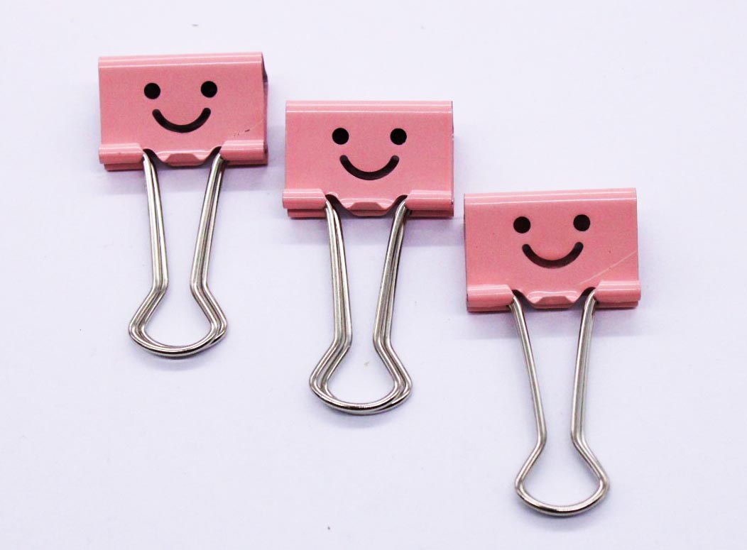 Dingli Binder clip smile design