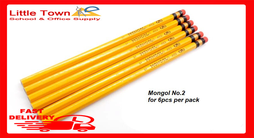 6pcs Mongol Writing Pencil Sketch Drawing pencils