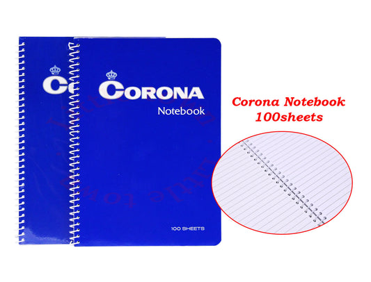 Corona Spiral Notebook 100sheets