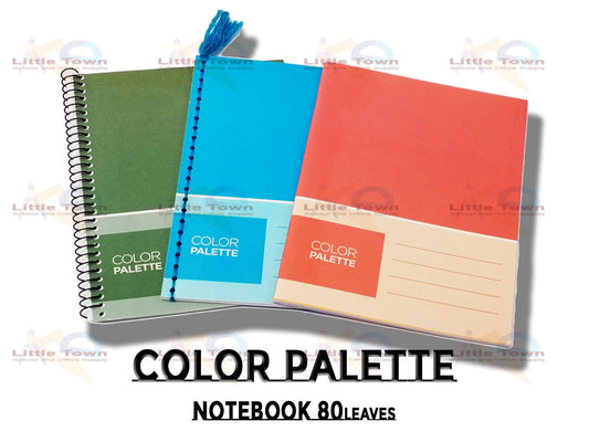 5 Pads Easywrite Notebook 80Lvs COLOR PALETTE design imported premium paper (RANDOM COLOR)