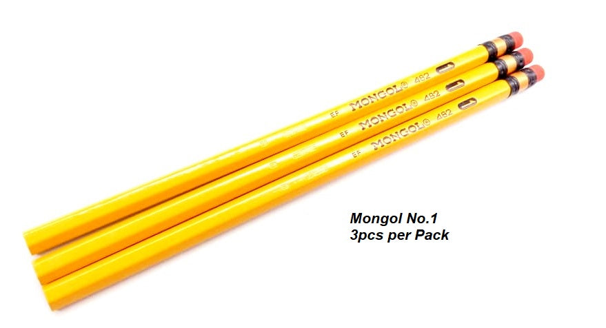 3pcs Mongol Writing Pencil Sketch Pencil 3pieces