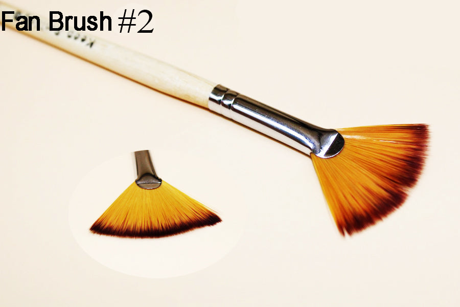 Artist Brush Set or per piece professional Fan Brush  (#8150)