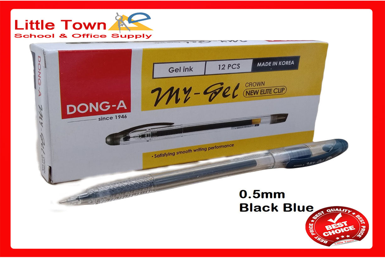 Dong-A My Gel Pen Crown New Elite Clip 0.5mm