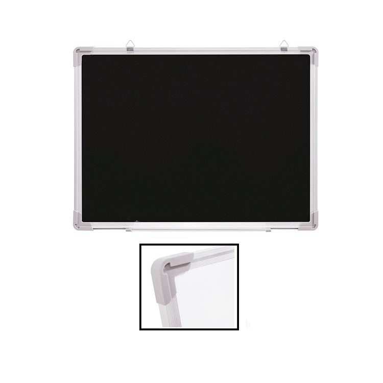 Aluminum Back to back Whiteboard & Blackboard 40x60cm /  45x60cm